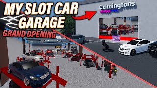 CONNINGTON'S SHOPPY WOPPY GRAND OPENING!!!! (My Slot Car Garage)