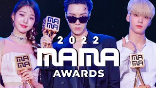 MAMA 2022 WINNERS (DAY 1 & DAY 2) by Kpop Corn 12,617 views 1 year ago 2 minutes, 42 seconds