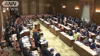 野党が抵抗も・・・“参院定数6増”法案まもなく(18/07/11)