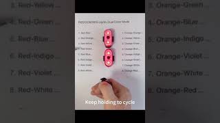 PIDZOOM RG5 Dual Color Mode Setting Tutorial