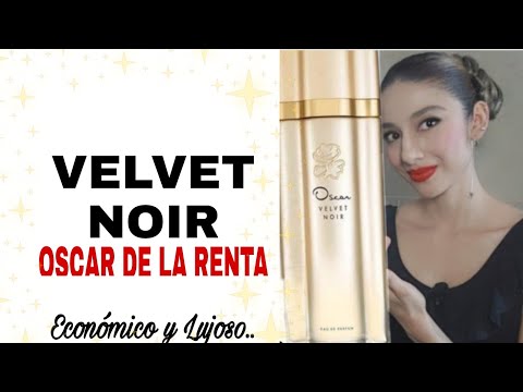 velvet noir oscar de la renta