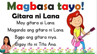 MAGBASA TAYO /  PAGSASANAY SA PAGBASA / MAIKLING KUWENTO NA MAY PAGSUSURI SA PAG UNAWA