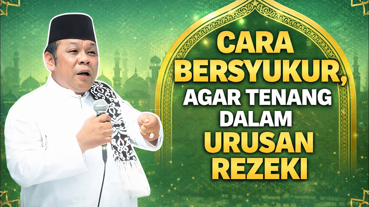 KH ZAINUDIN MZ || CARA BERSYUKUR AGAR TENANG DALAM URUSAN REZEKI @PilarTauhid-c1d 