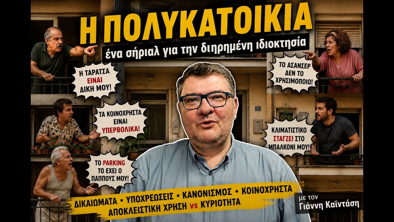Η ΠΟΛΥΚΑΤΟΙΚΙΑ: Το ελληνικό survival της διηρημένης ιδιοκτησίας