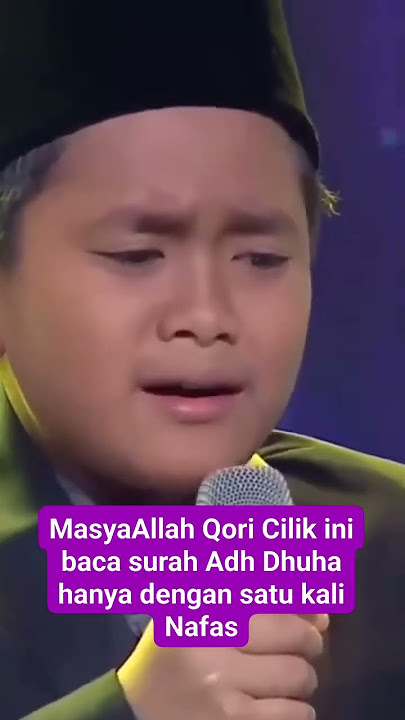 Masya Allah Qori cilik ini Tilawahnya tarikan 1 Nafas #qori #qoriinternasional