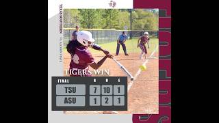 TSU Softball vs. Alcorn State