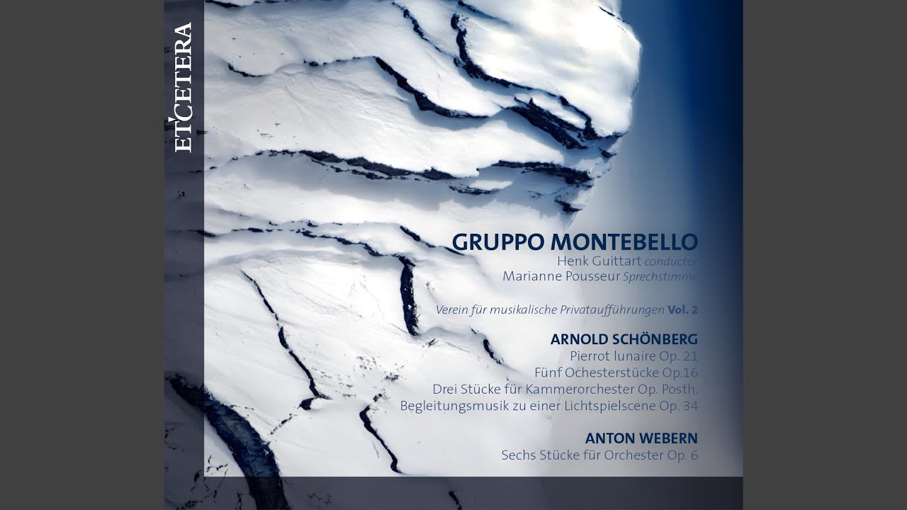 Pierrot lunaire, Pt. 3, Op. 21: O alter Duft