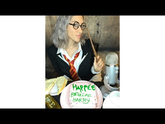 ASMR Harry Potter Theme Food!