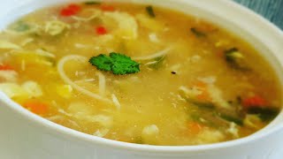 Delicious chicken noodle soup| chicken-vegetable soup for kids | By Mrs Baig