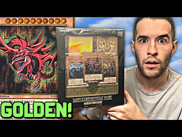 Opening Konami's GOLDEN GOD CARD Box! - YouTube