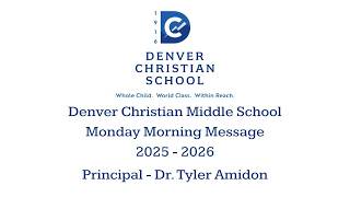 Monday Morning Message 3 9 2026