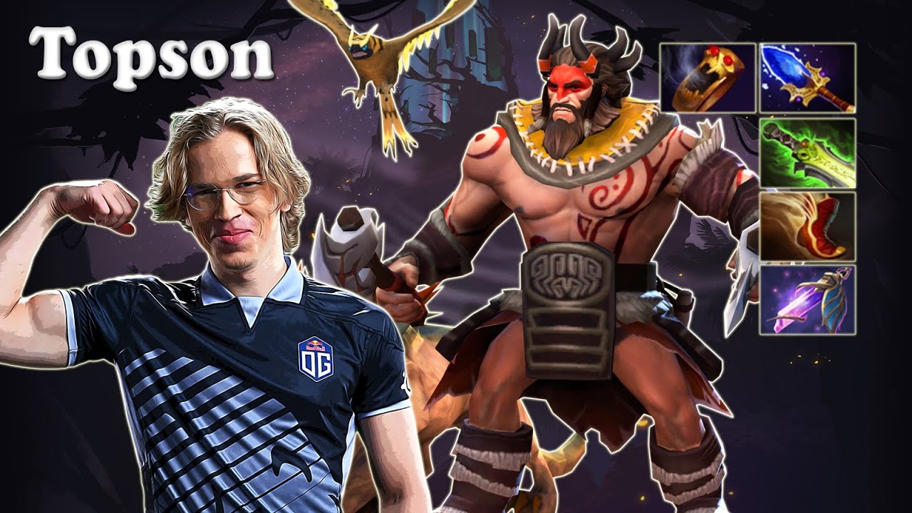 Topson - Beastmaster Midlane | Dota 2 7.31c Gameplay