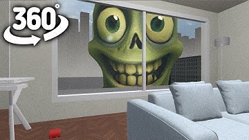Giant Zombie Tung Tung Tung Sahur in the City! | 360° VR Animation