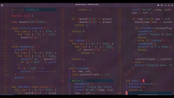 Coding A Multiplayer Game in C | Neovim Editor | ASMR Programming