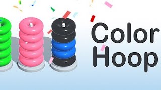 Color Hoop Stack Solution 3D 🍩