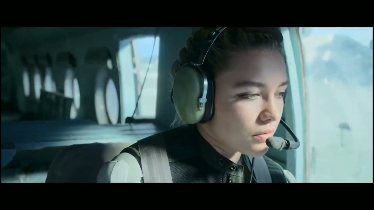 SUCH A POSER | YELENA COPIES NATASHA FIGHTING POSE | FUNNY SCENES BLACK WIDOW