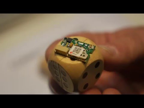 Bluetooth dice by u-blox