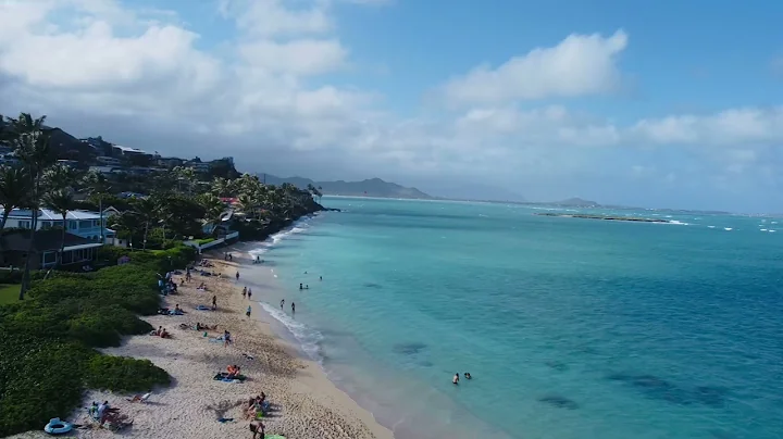 LANIKAI BEACH 4K DRONE - HAWAII 🏝🌊☀️