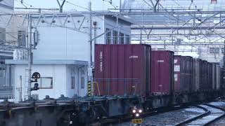【JR貨物】2023年1月30日の83レ EF64 1027号機 #jr貨物 #貨物列車 #ef64