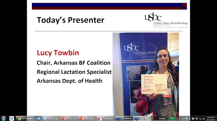 CDC-USBC Bi-Monthly Coalitions Webinar: Analysis of Three Worksite Projects in Arkansas (12/13/2016)