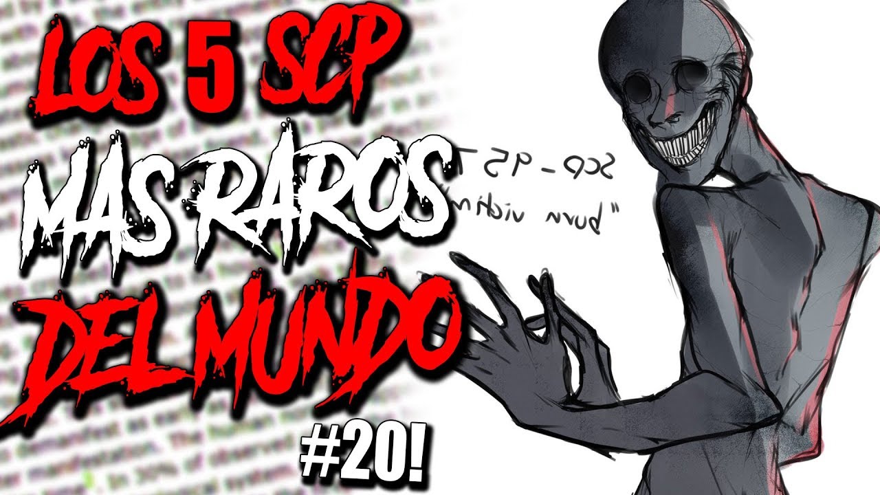 gaming logo LOS 5 SCP MAS RAR0S Y PELIGR0SOS del MUNDO #20
