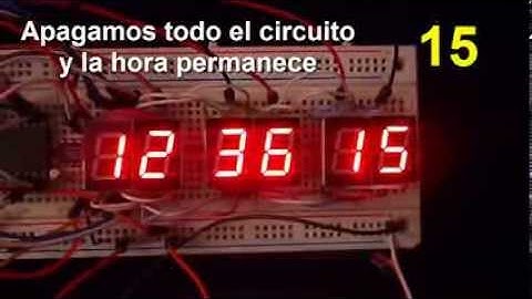 Reloj DS1307 Tiempo Real con Pic 16f877 y display Configurable