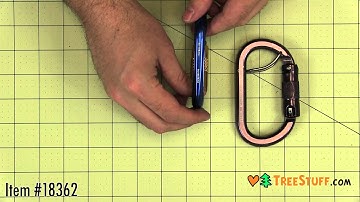 Stein HMS Mini Supersafe Carabiner - TreeStuff.com 360 View