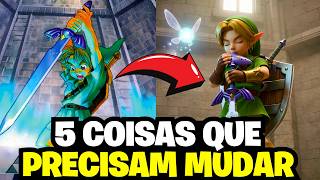 5 MUDANÇAS MAIS IMPORTANTES DO REMAKE de Zelda Ocarina of Time