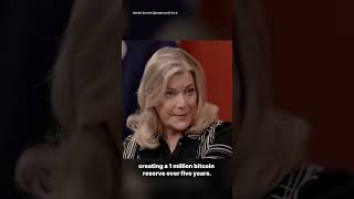 🇺🇸 Senator Cynthia Lummis says #Bitcoin would cut the national debt "in half"
