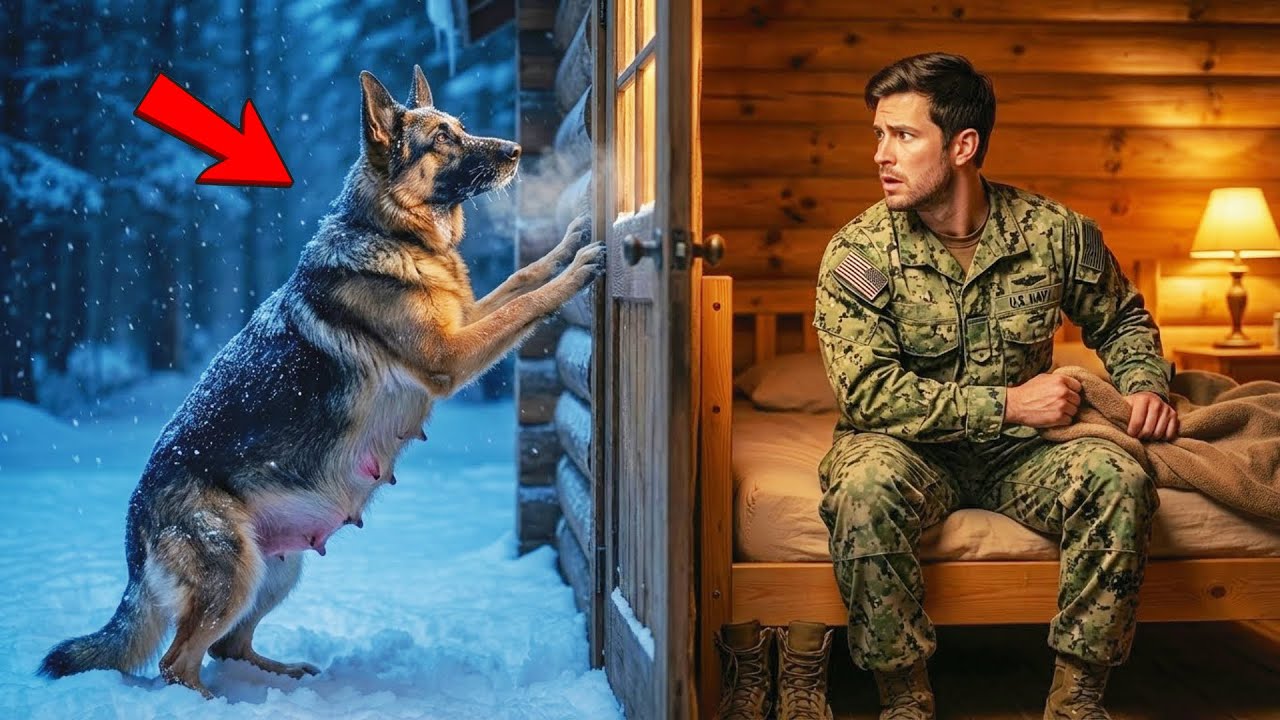 A Pregnant K9 Reached a Navy SEAL’s Cabin in a Blizzard — What He Protected Exposed a Buried Truth