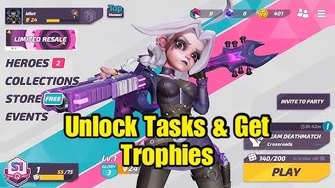 How To Unlock Tasks & Get Trophies in T3 Arena