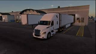 American Truck Sim [ Freightliner Cascadia ] [ Reefer Trailer ] [ Great Falls MT - Billings MT ] by WolfManJake96 87 views 1 month ago 39 minutes