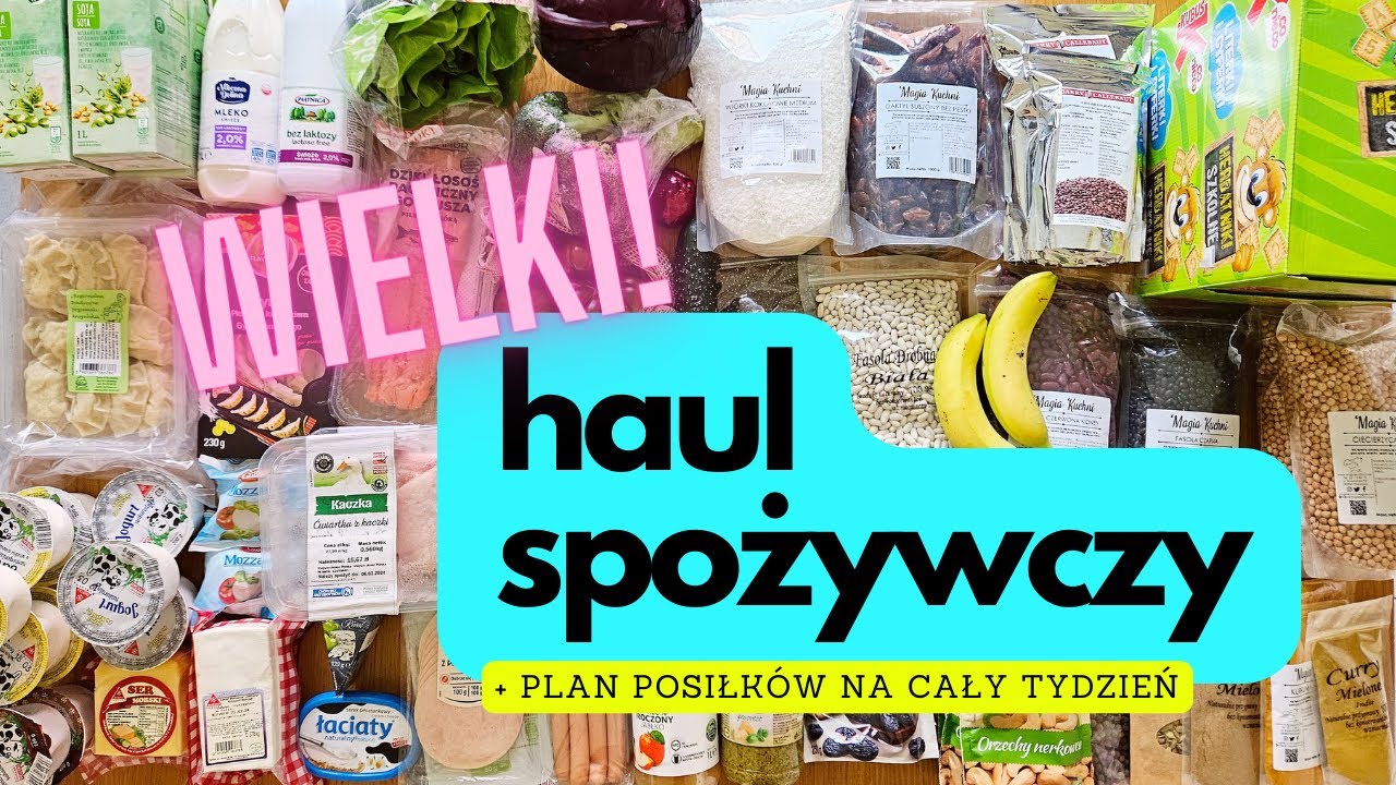 Ile wydałam na duże zakupy spożywcze? | 1,5 kg czekolady?! | Czy awaria w Biedronce to moja wina? 😂