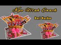 tutorial kue ulang tahun dari Snack simple dan mudah cuma pake kardus // DIY Snack cake