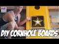 How to Make Cornhole Boards - OurHouse DIY How to Make Cornhole Boards - OurHouse DIY