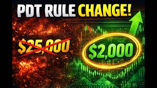 PDT Rule Change Explained — $25,000 Barrier Finally Broken!