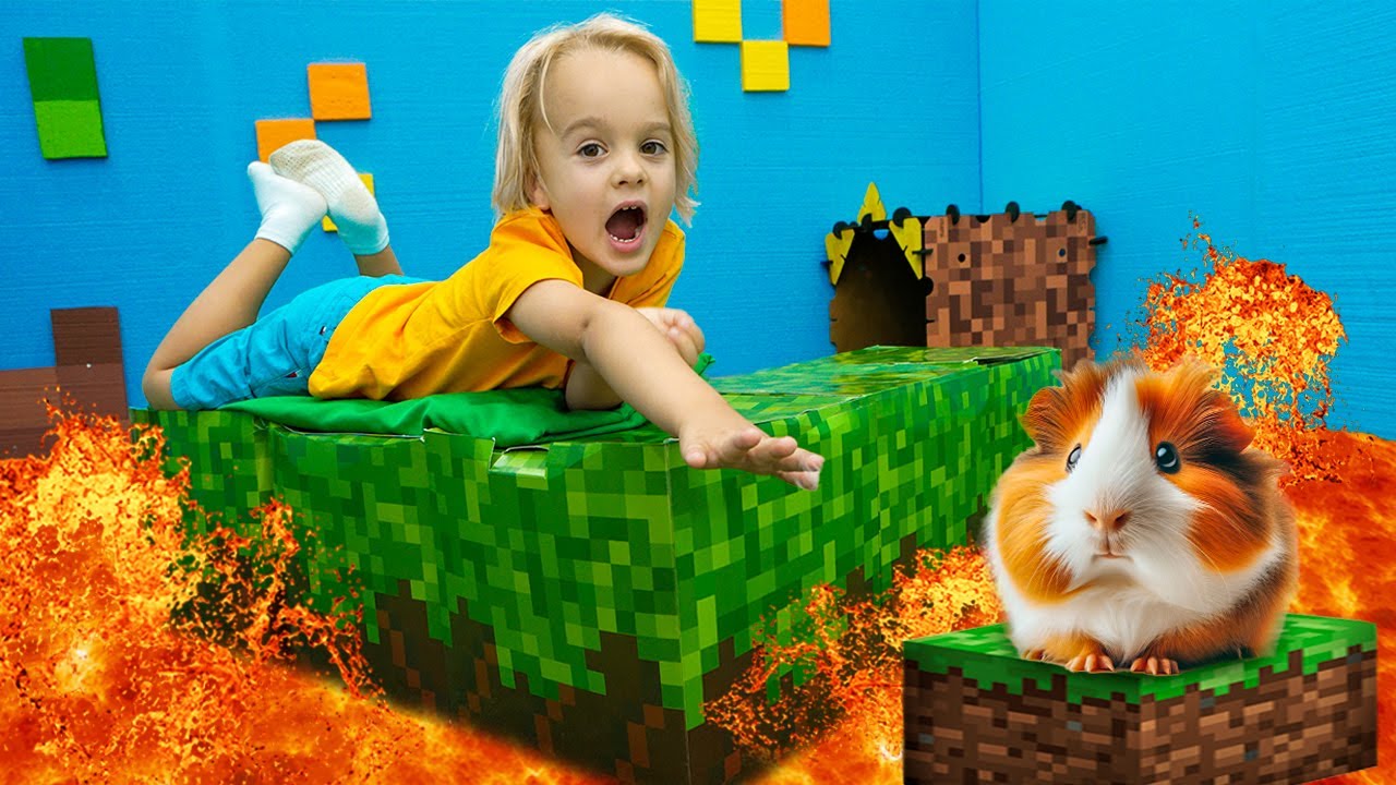 क्रिस इन जायंट मेज़ चैलेंज - बच्चों के लिए मजेदार कहानियाँ