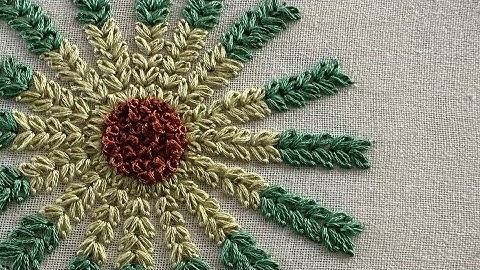 Very cute embroidery technic| hand embroidery |new embroidery stitch 