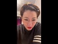 ショー前のメイク配信💄