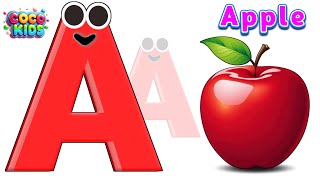 "ABC Phonics Song🎶🍎 | A aa Apple to Z zz Zebra🦓🦓🦓 | Learn Alphabet Sounds with Coco Kids"🎈🎈
