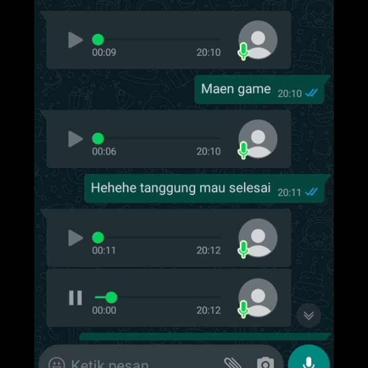 mentahan voice not whatsapp, bisa buat prank pacar atau teman🤣