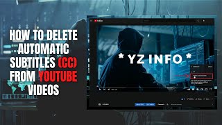 How to delete Automatic Subtitles (CC) in Youtube | Turn Automatic (CC) OFF On Youtube screenshot 4