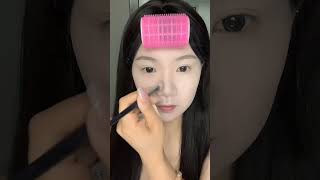 cute Chinese girl makeup tutorial #makeup #makeuptutorial #viral #shorts #fyp