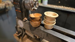 #Woodturning Live! Finger Bowls or Change Bowls