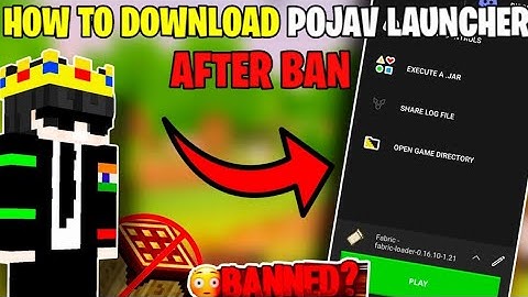 How To Download Pojav Launcher After Ban 🚫 | Pojav Launcher after ban 100 % real 🔥