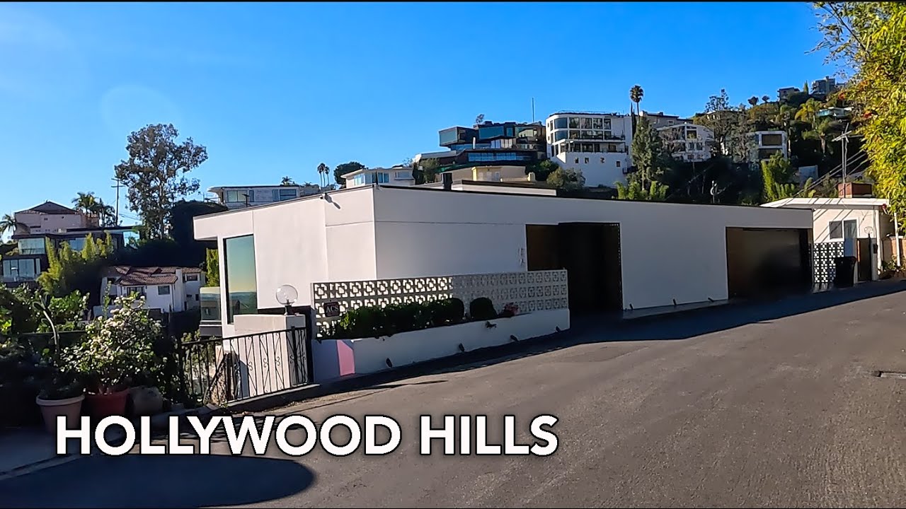 Driving Hollywood Hills, New Years Day YouTube