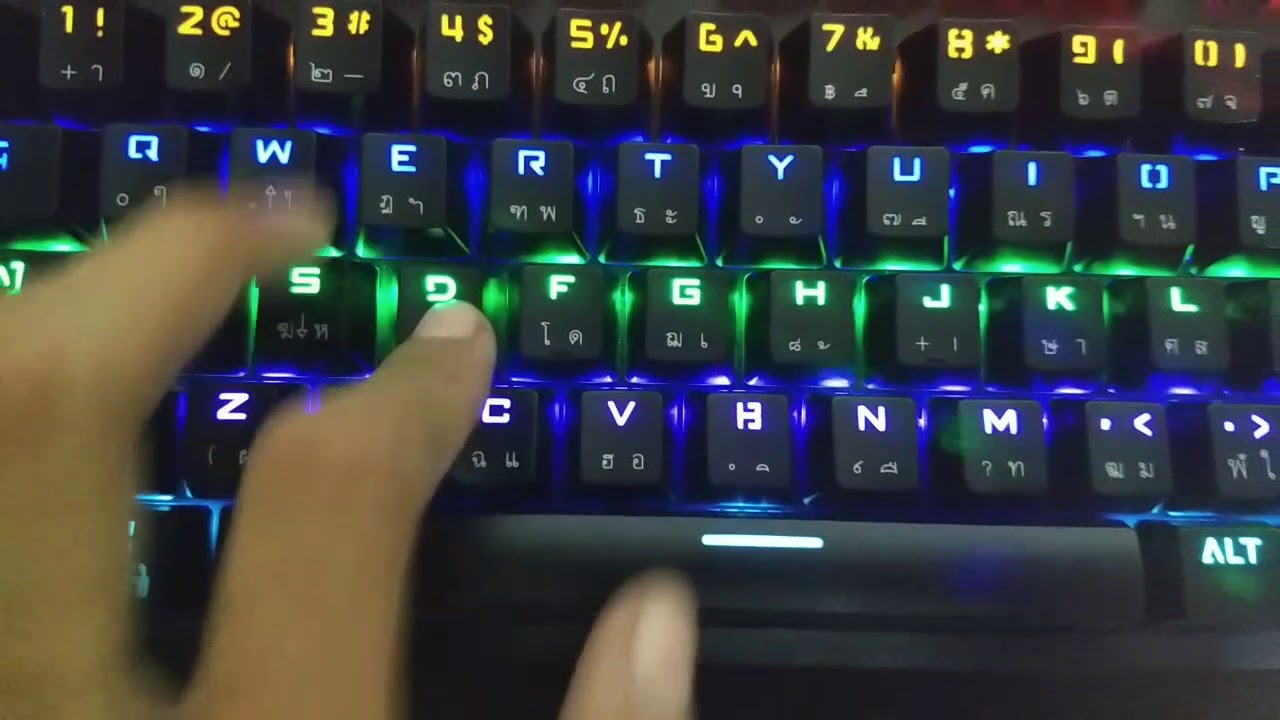 mechanical keyboard oker  New 2022  รีวิว : Keyboard Mechanical Blue Switch OKER K79
