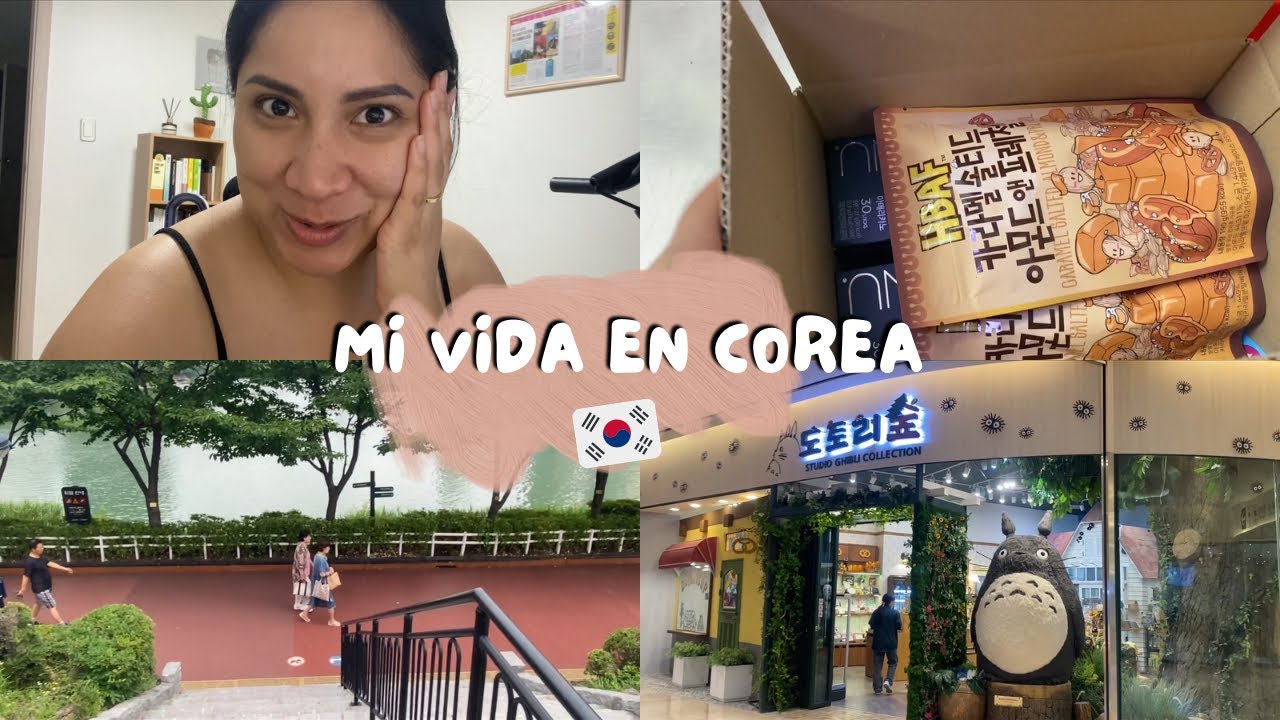 Vlog en Corea 🤠 Acompáñenme a enviar un paquete 📦, cocinar y pasar un día conmigo!