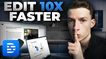 Descript Tutorial For Beginners 2025  | NEW AI Editing Features