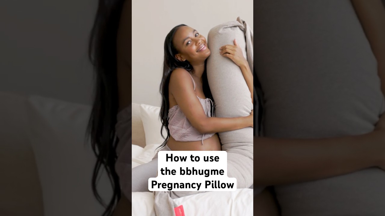 How to use the bbhugme Pregnancy Pillow | Quick Tutorial